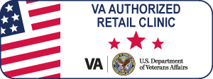VA Authorized Retail Clinic Web Badge 300x112