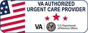 VA Authorized Urgent Care Provider - Website Badge 1